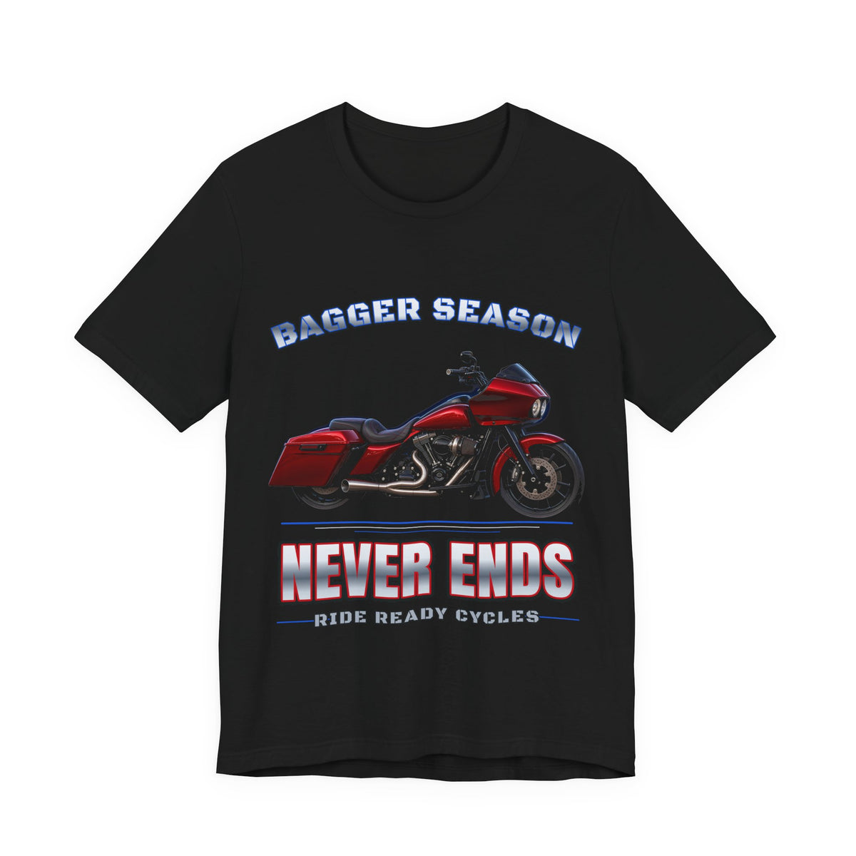 Bagger Season Never Ends Tee