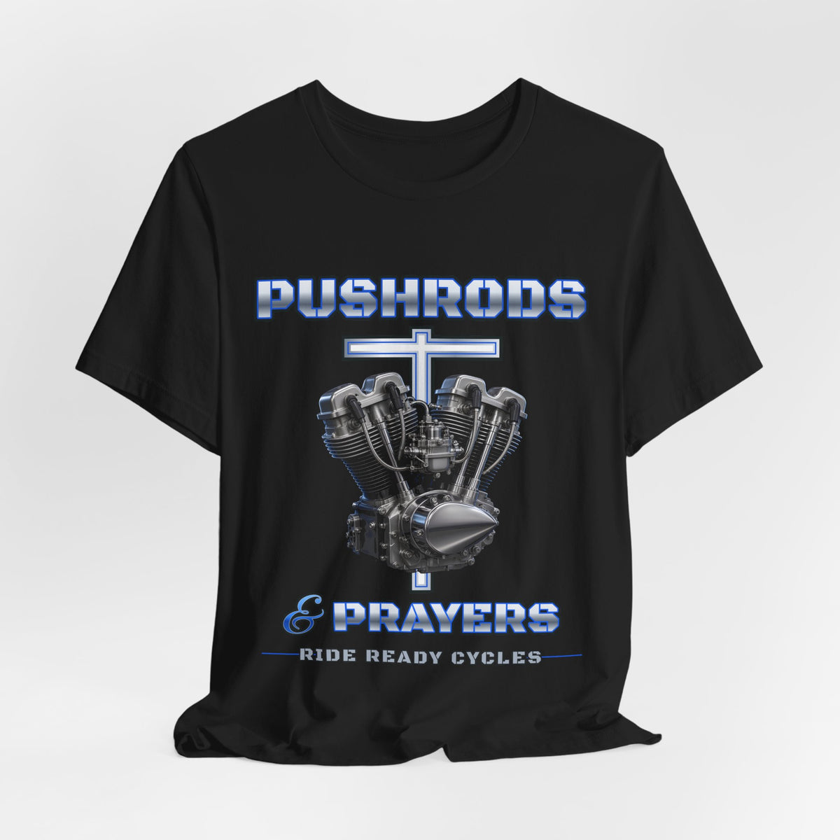 Pushrods & Prayers Tee