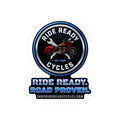 Ride Ready. Road Proven. Logo Sticker