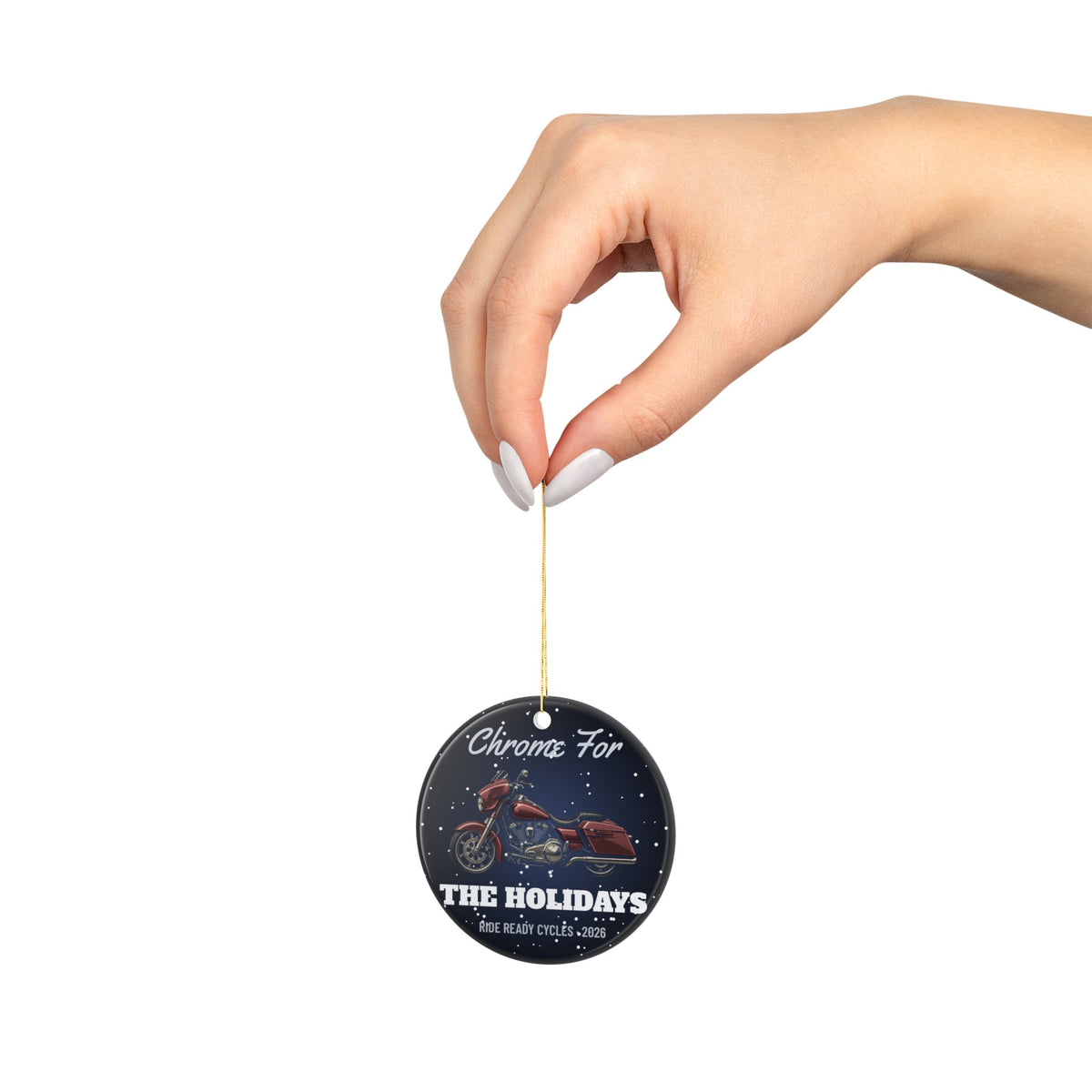 Chrome For The Holidays Ornament - view 2
