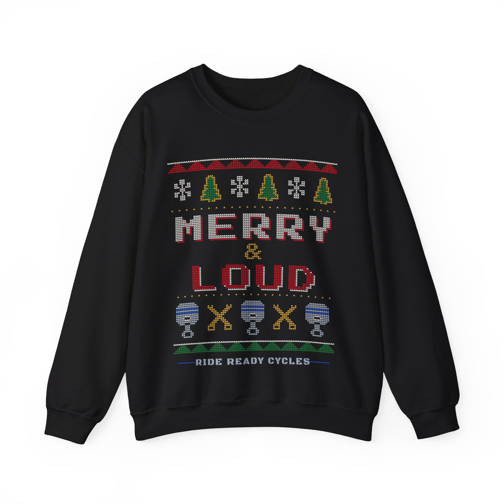 Merry & Loud Crewneck Sweatshirt | Ride Ready Cycles