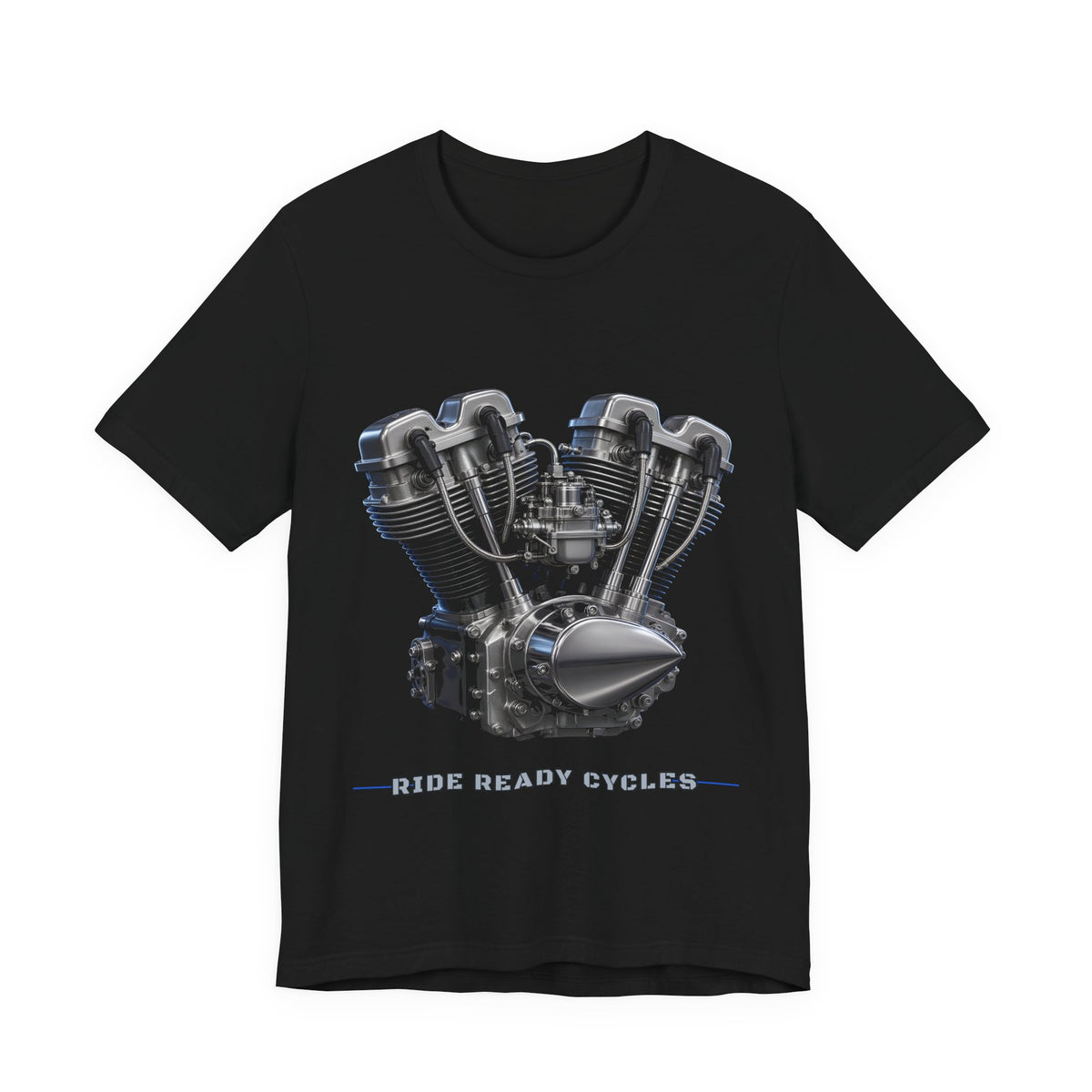 Shovelhead Motor Art Tee