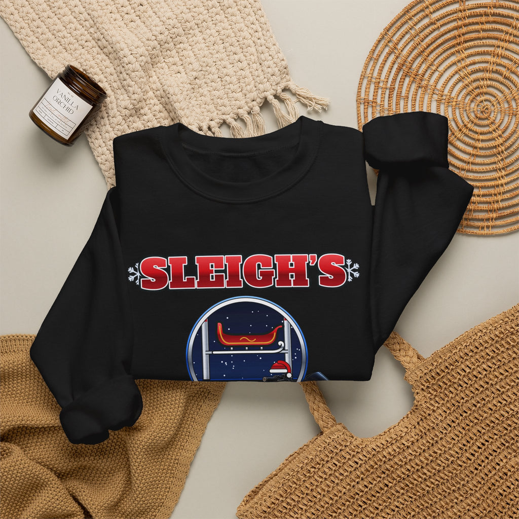 Sleigh’s In The Shop Crewneck Sweatshirt | Ride Ready Cycles