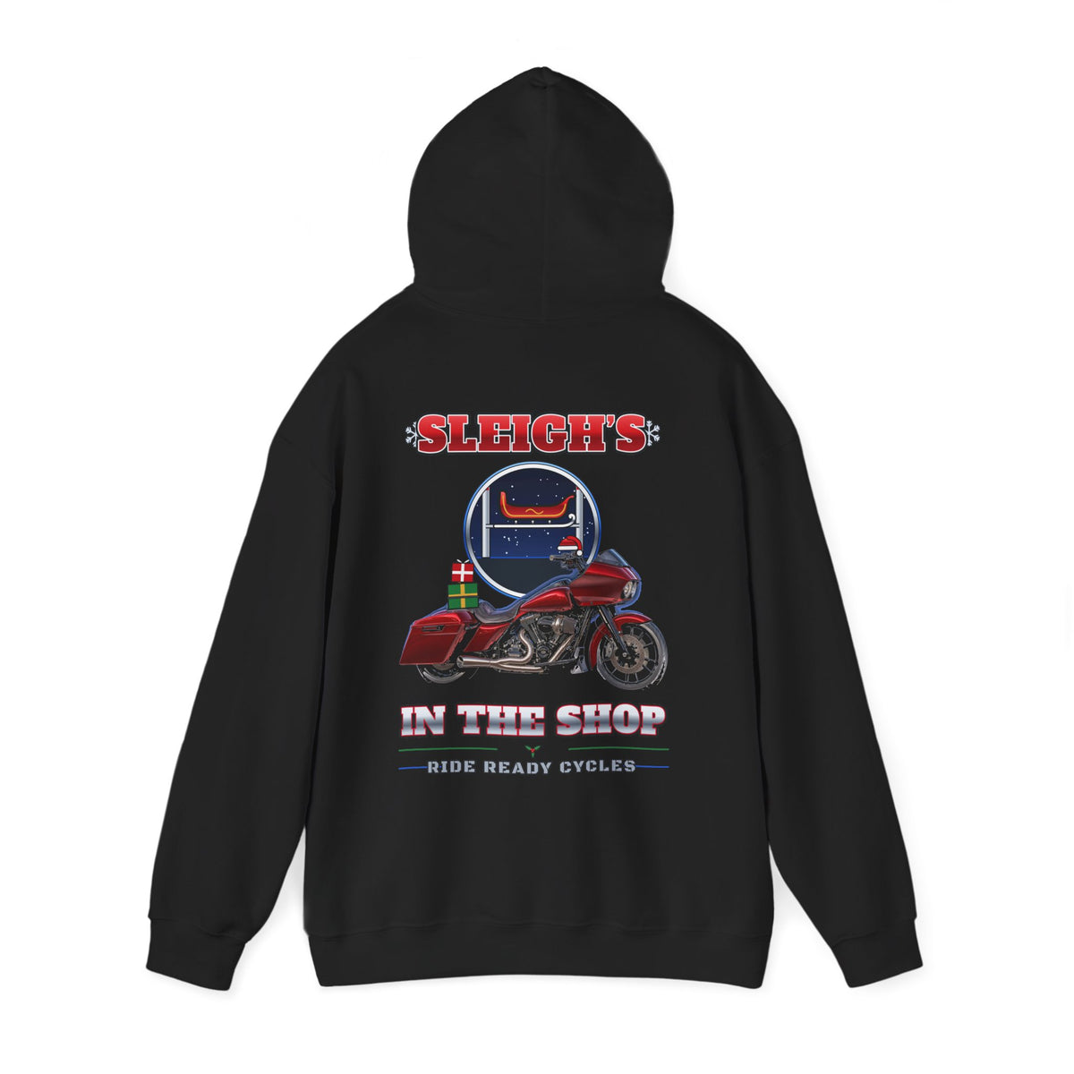 Sleigh’s In The Shop Hoodie | Ride Ready Cycles