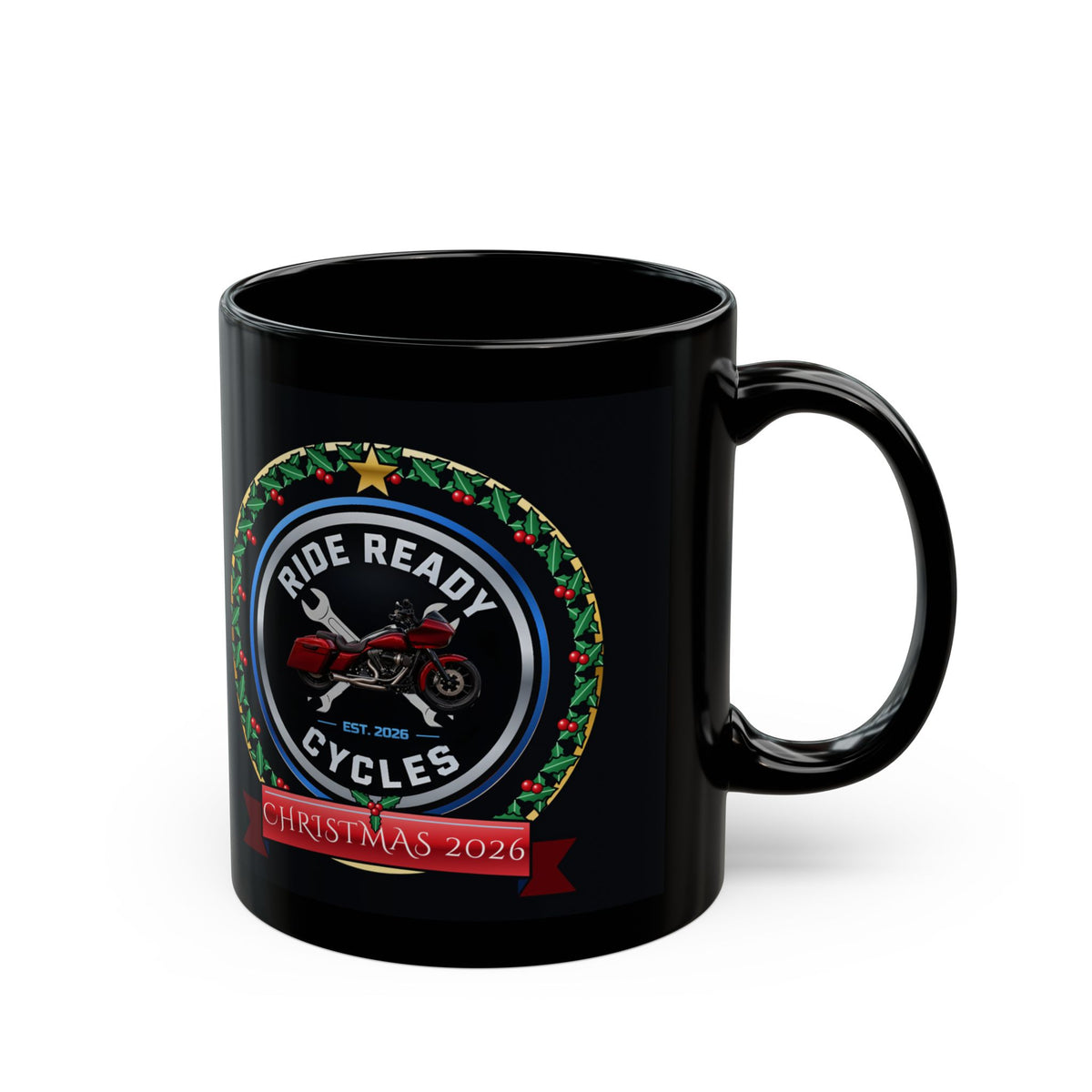 Sleigh’s In The Shop Mug | Ride Ready Cycles