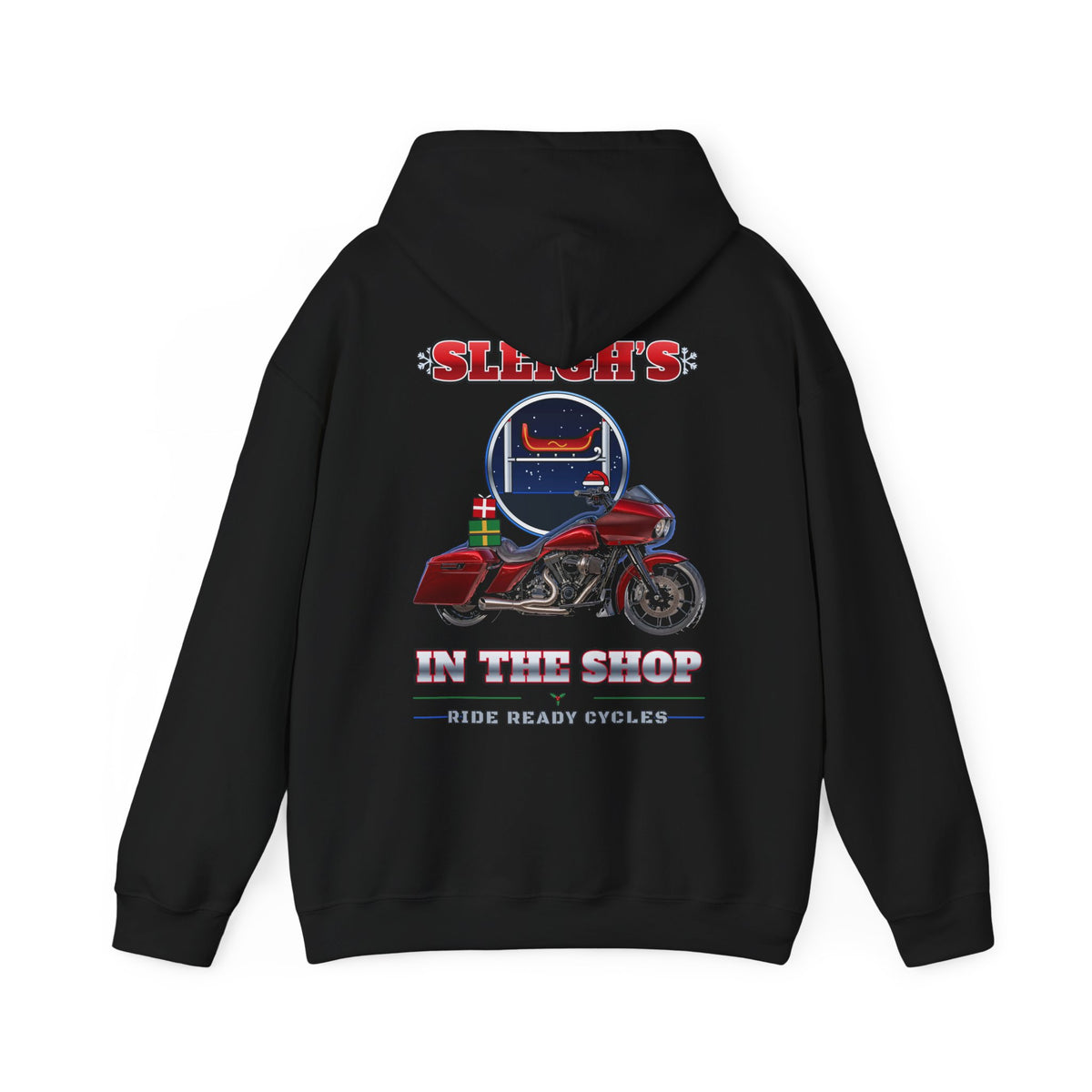 Sleigh’s In The Shop Hoodie | Ride Ready Cycles