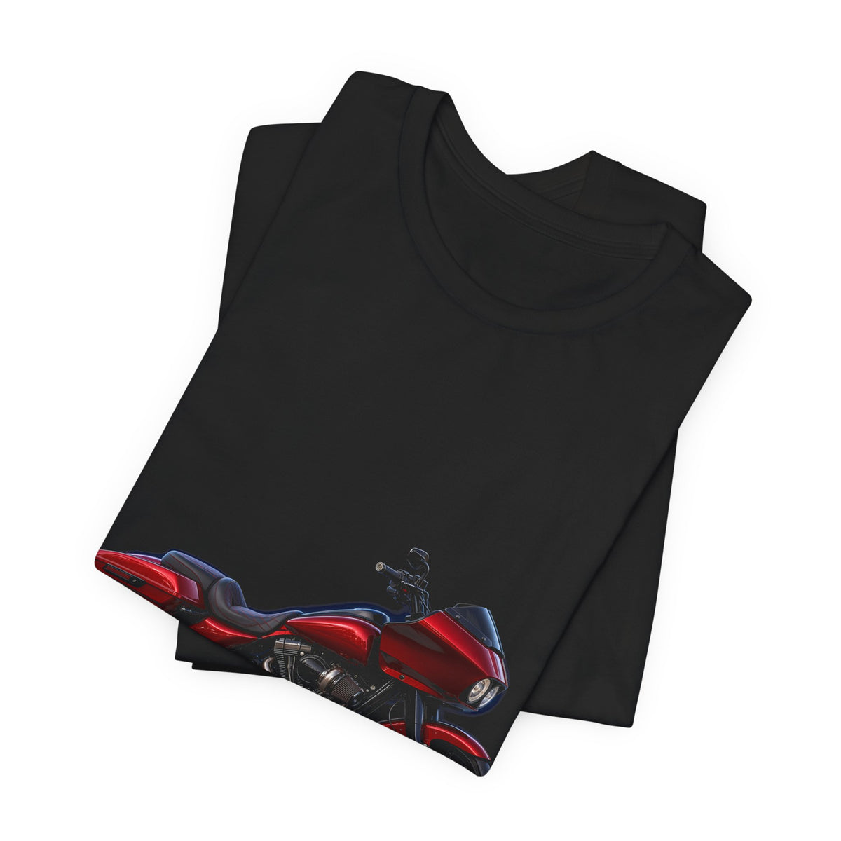 Candy Red Shark-Nose Bagger Art Tee - view 3
