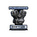 Pushrods Don’t Lie Shovelhead Sticker