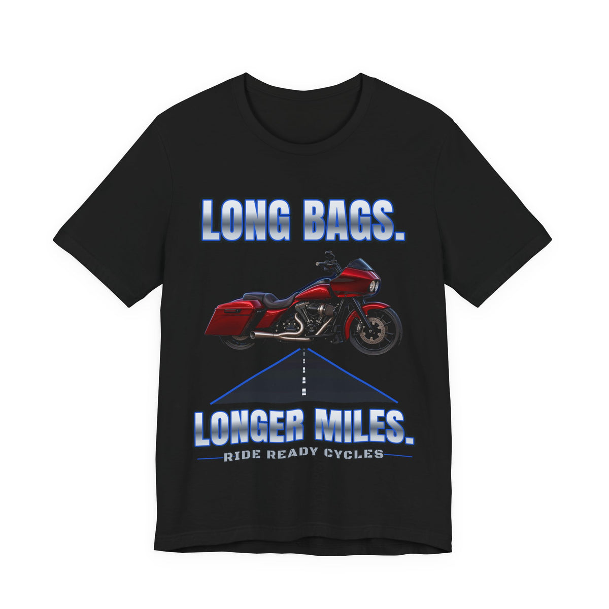 Long Bags. Longer Miles. Tee