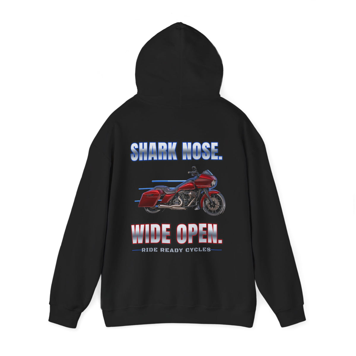 Shark Nose. Wide Open. Hoodie - view 3