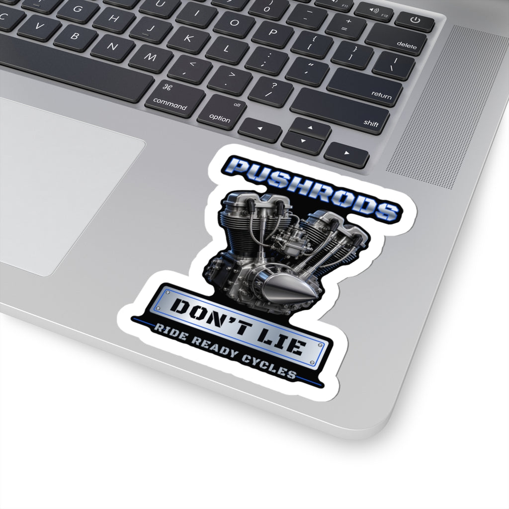 Pushrods Don’t Lie Shovelhead Sticker