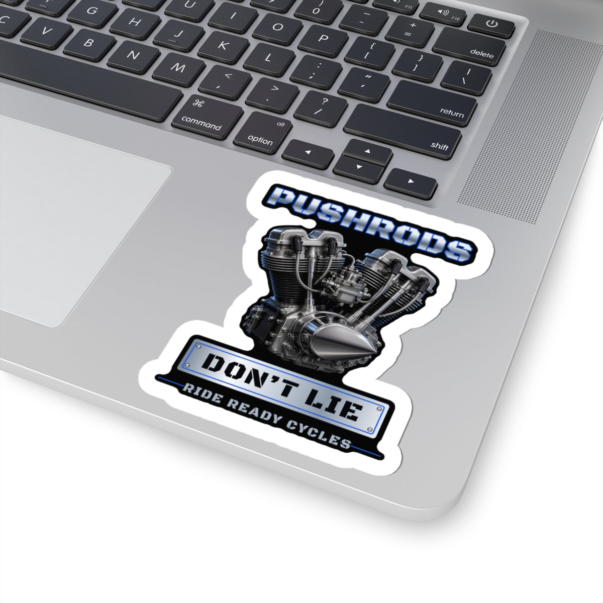 Pushrods Don’t Lie Shovelhead Sticker