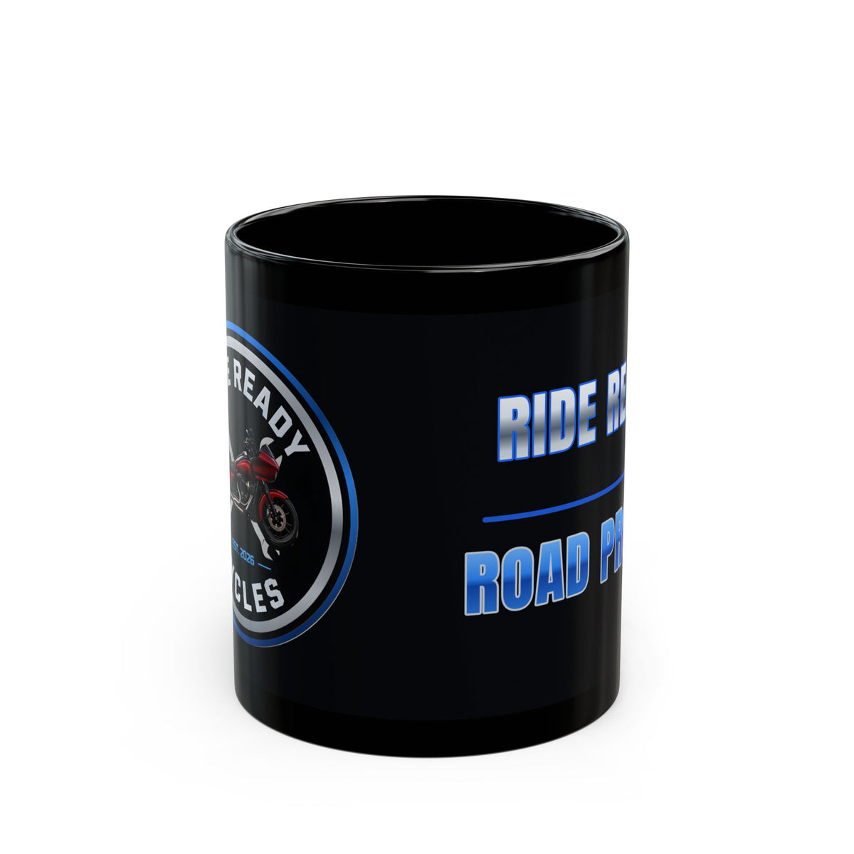 Ride Ready. Road Proven. Logo Mug