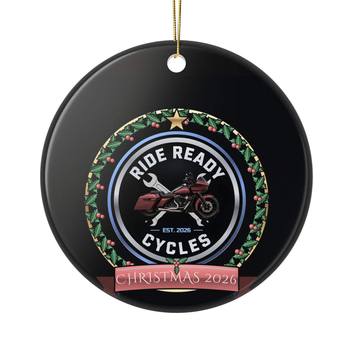 Ride Ready Christmas 2026 Christmas Ornament | Ride Ready Cycles