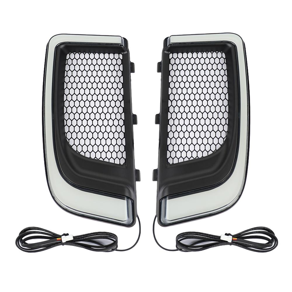 Eagle Lights SUNBURST Lower Fairing Grills LED DRL GRL-01-B - view 5