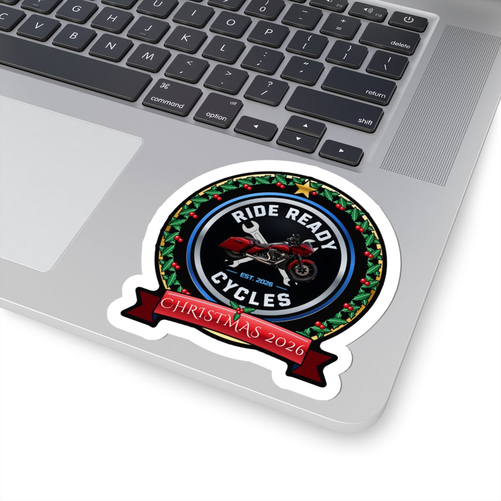 Ride Ready Christmas 2026 Sticker | Ride Ready Cycles