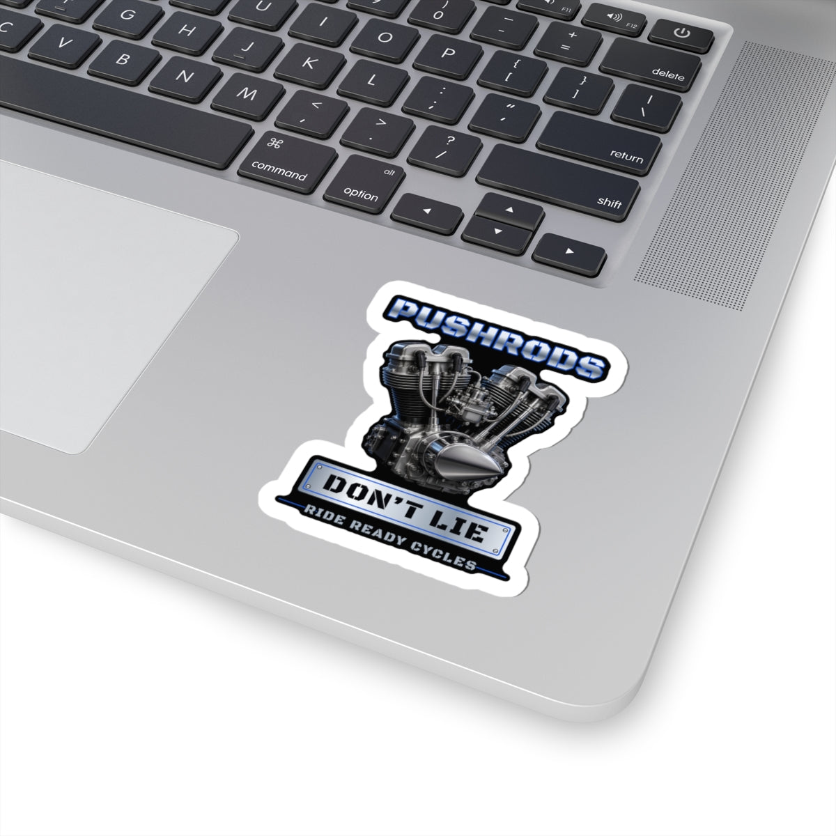 Pushrods Don’t Lie Shovelhead Sticker