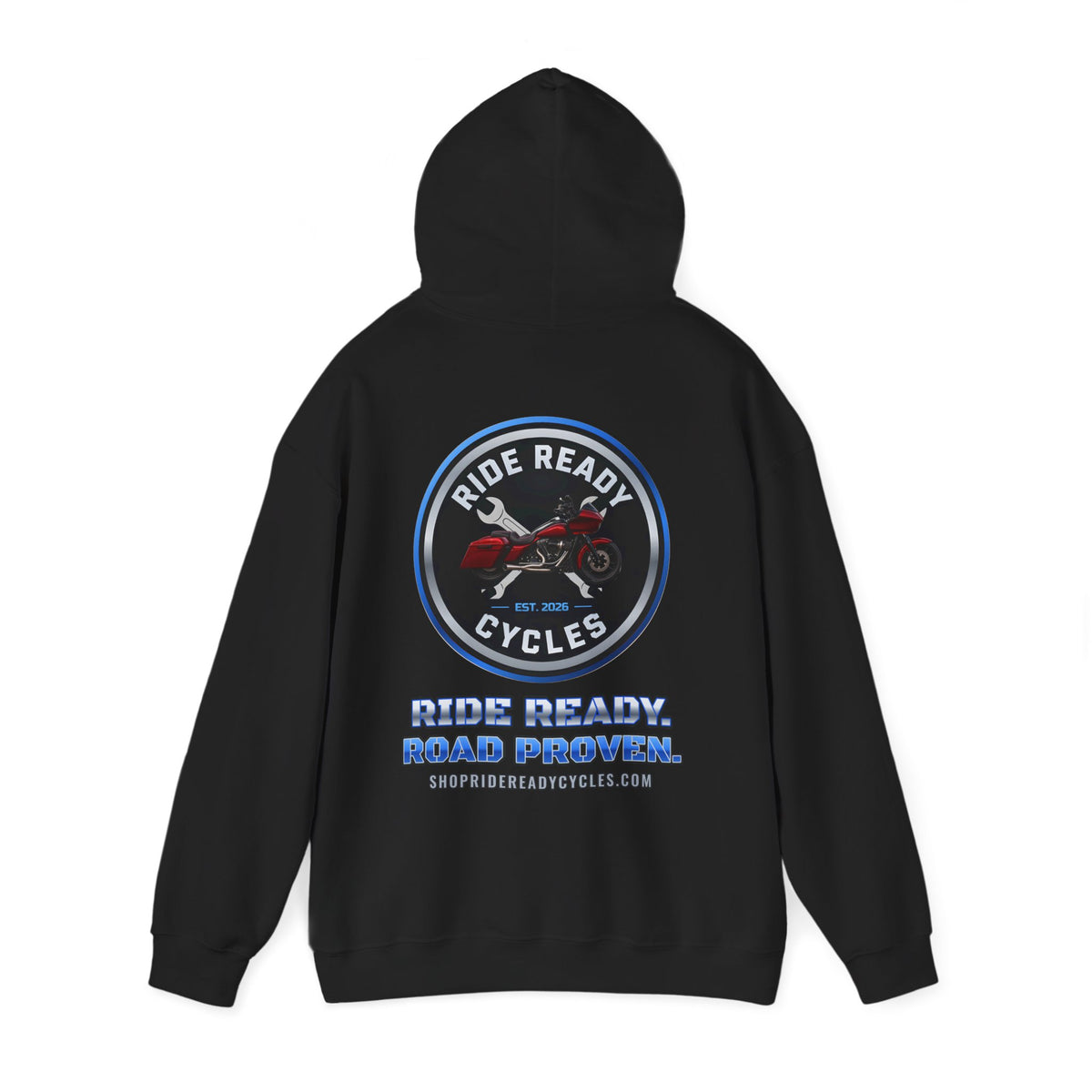 Ride Ready. Road Proven. Logo Hoodie