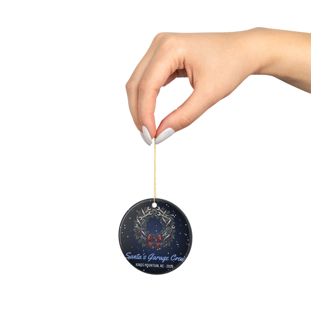 Santa's Garage Crew Ornament - view 2