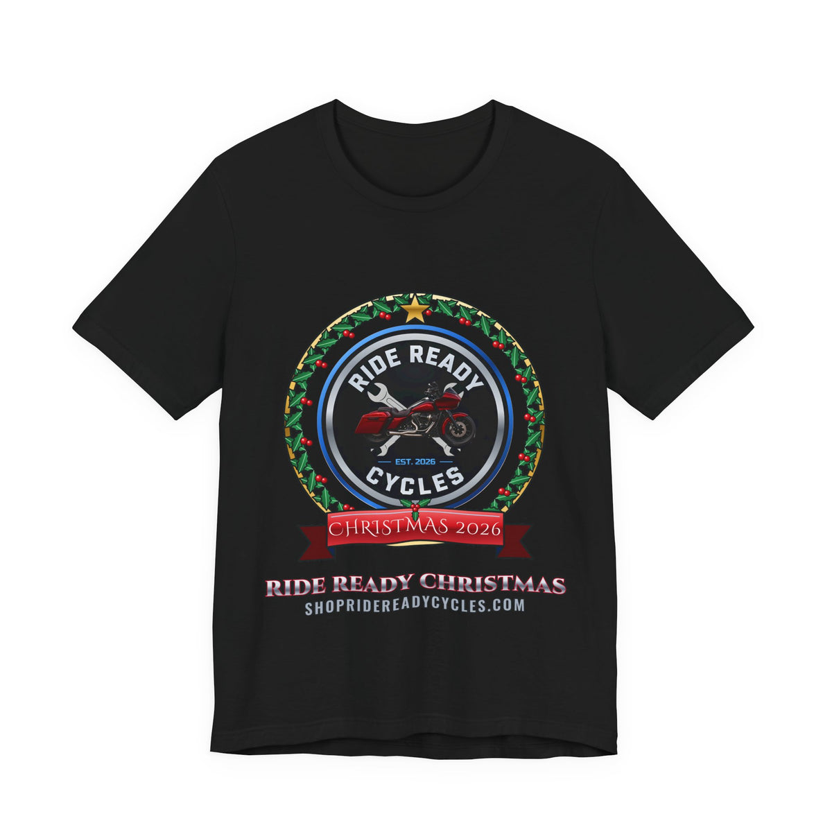 Ride Ready Christmas 2026 Tee | Ride Ready Cycles