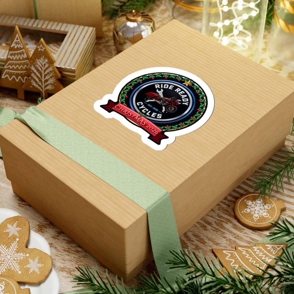 Ride Ready Christmas 2026 Sticker | Ride Ready Cycles