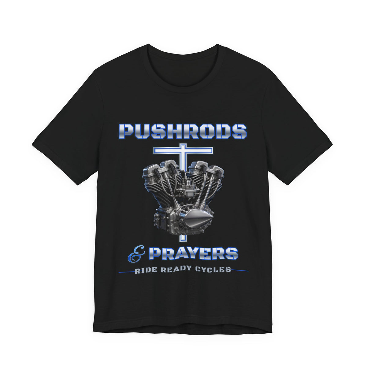 Pushrods & Prayers Tee