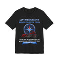 My Presence Shall Go With Thee, Exodus 33:14 Tee | Ride Ready Cycles