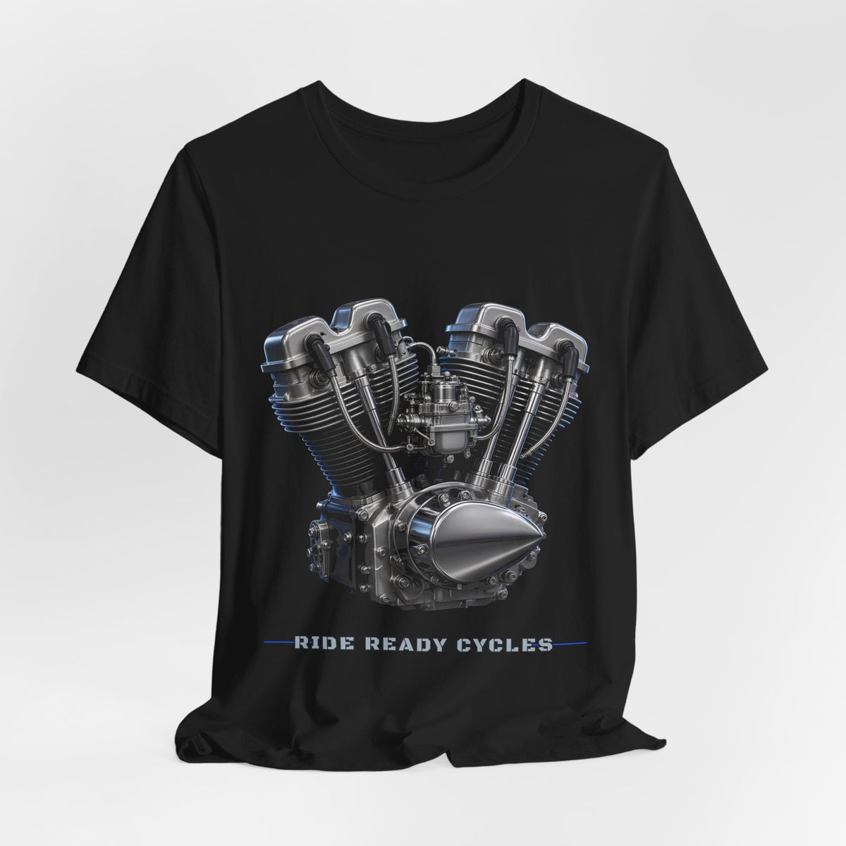 Shovelhead Motor Art Tee