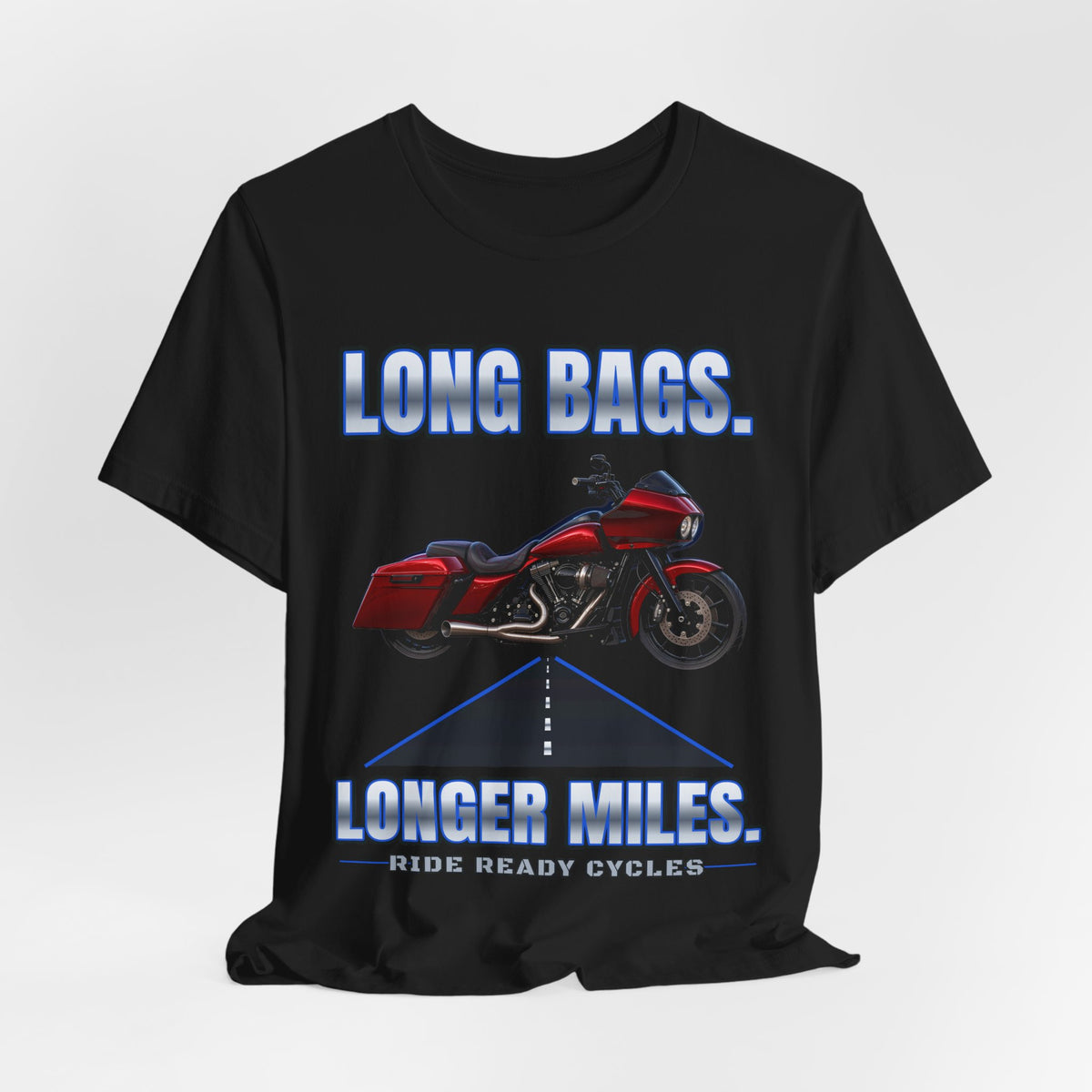 Long Bags. Longer Miles. Tee