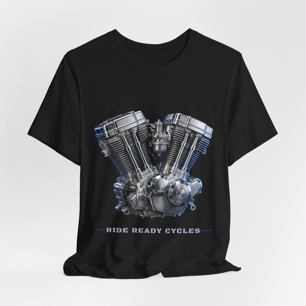 Blockhead V-Twin Motor Art Tee