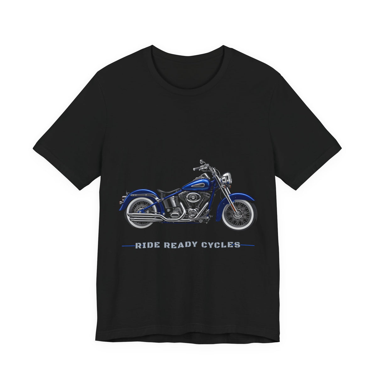 Blue Hidden-Shock Cruiser Art Tee