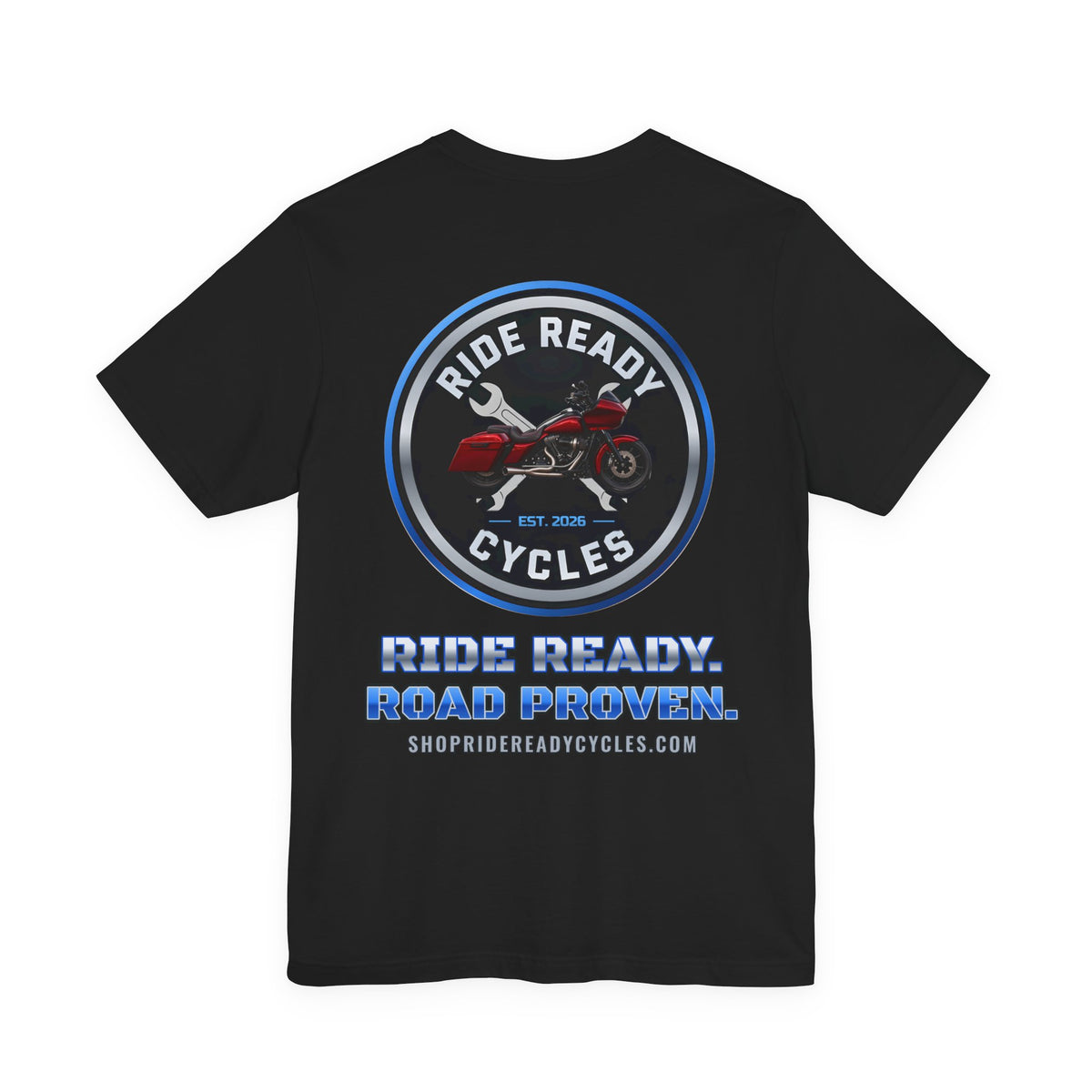 Ride Ready. Road Proven. Logo Tee