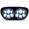 Eagle Lights Dual LED Projection Headlights Black 9500B