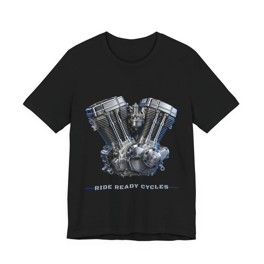 Blockhead V-Twin Motor Art Tee