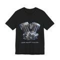 Blockhead V-Twin Motor Art Tee