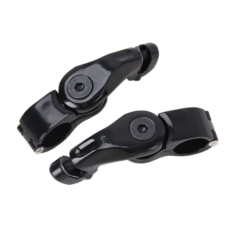 Highway Foot Peg Mount Clamps Black, 1-1/4 in Engine Guard - view 2