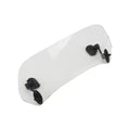 Clip-On Windshield Extension Spoiler Clear Adjustable by Ride Ready Cycles
