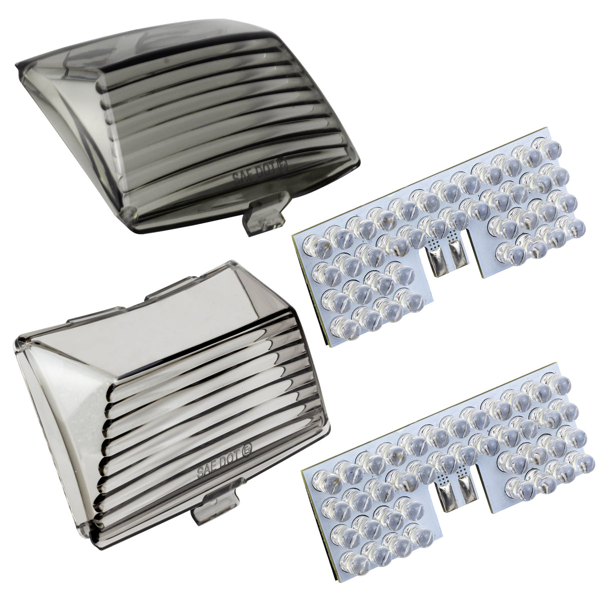 Eagle Lights Smoked LED Fender Tip Light Set 8748FTL-WR
