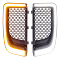 Eagle Lights SUNBURST Lower Fairing Grills LED DRL GRL-01-B