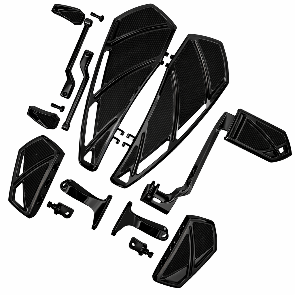 Eagle Lights IRONGRIP Floorboard & Pedal Kit IRON-FLOOR-B - view 3