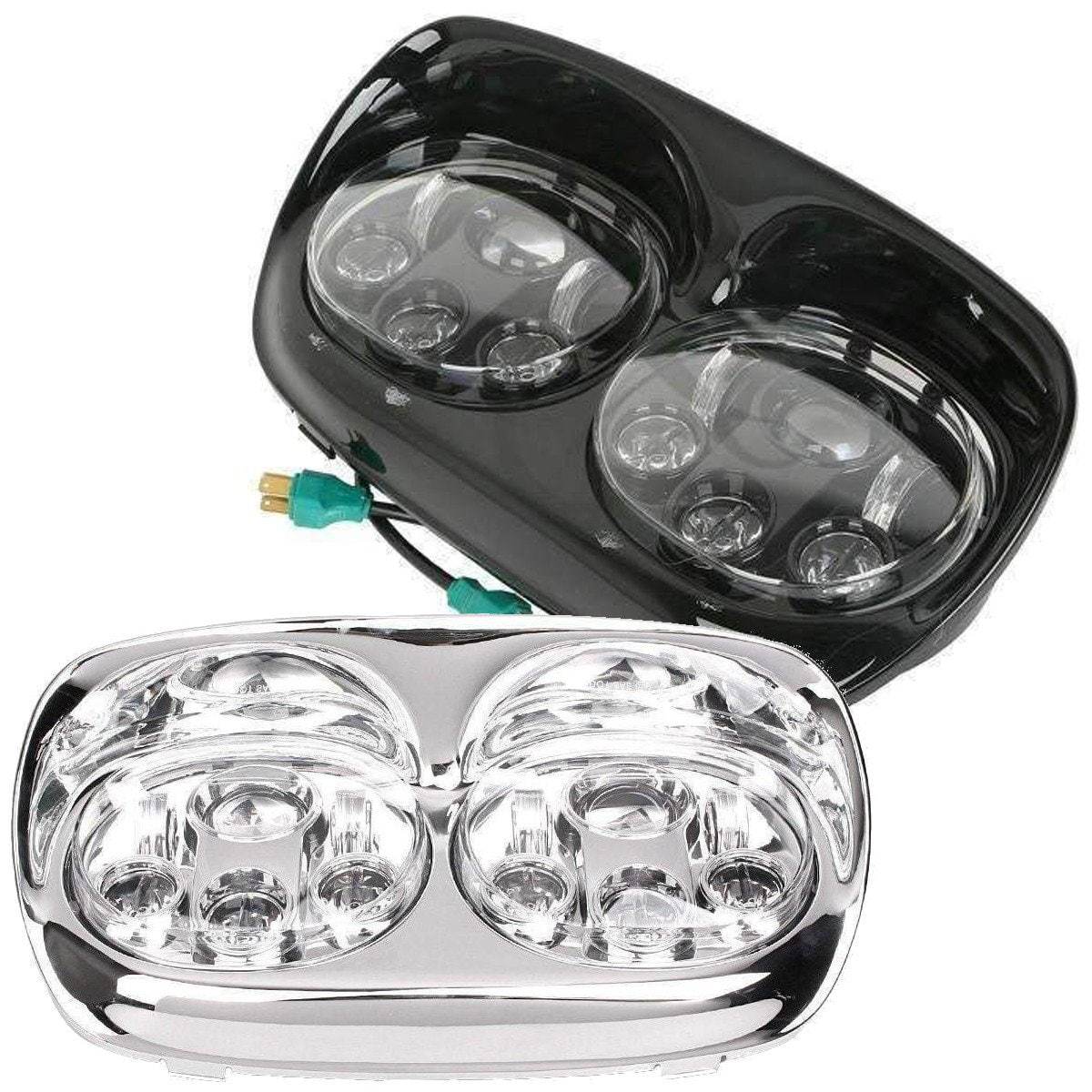Eagle Lights Dual LED Projection Headlights Black 9500B - view 4