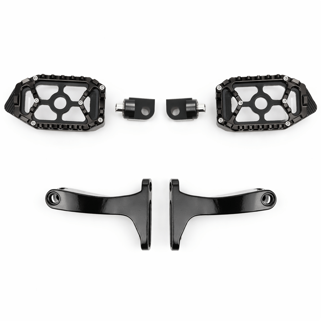 Eagle Lights REDLINE MX Passenger Floorboards REDLINE-PASS-B - view 2