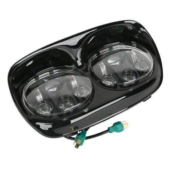Eagle Lights Dual LED Projection Headlights Black 9500B - view 5