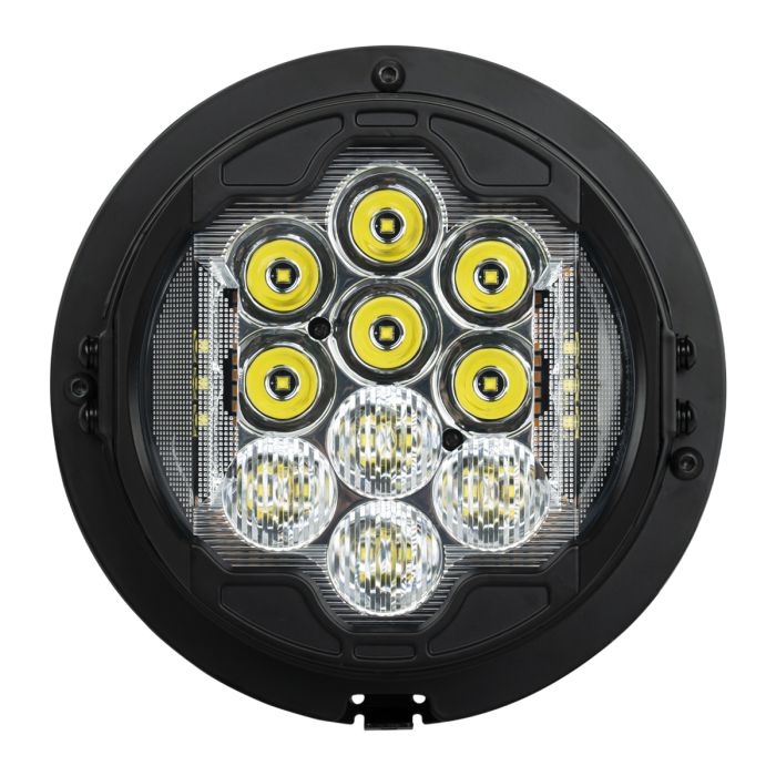 HOGWORKZ 7" LED Silvertooth Performance Headlight HW167006
