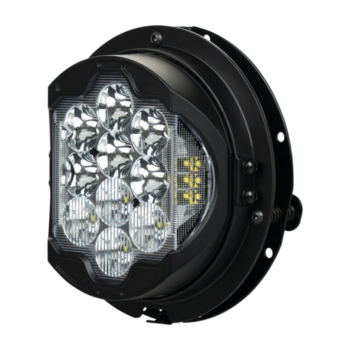 HOGWORKZ 7" LED Silvertooth Performance Headlight HW167006