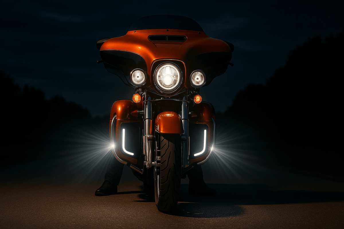 Eagle Lights SUNBURST Lower Fairing Grills LED GRL-01-B-13 - view 2