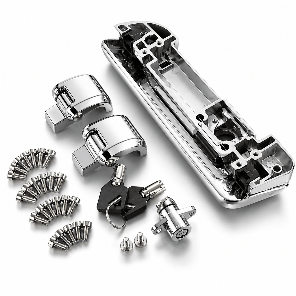 Eagle Lights Trunk Latch Hinge & Lock Kit TOUR-LATCH-B - view 2