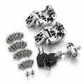 Eagle Lights Trunk Latch Hinge & Lock Kit TOUR-LATCH-B