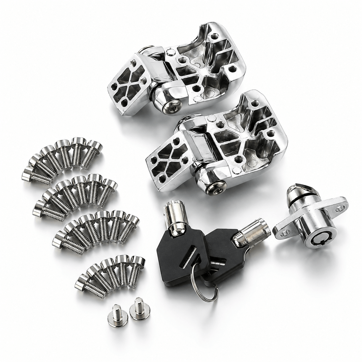 Eagle Lights Trunk Latch Hinge & Lock Kit TOUR-LATCH-B