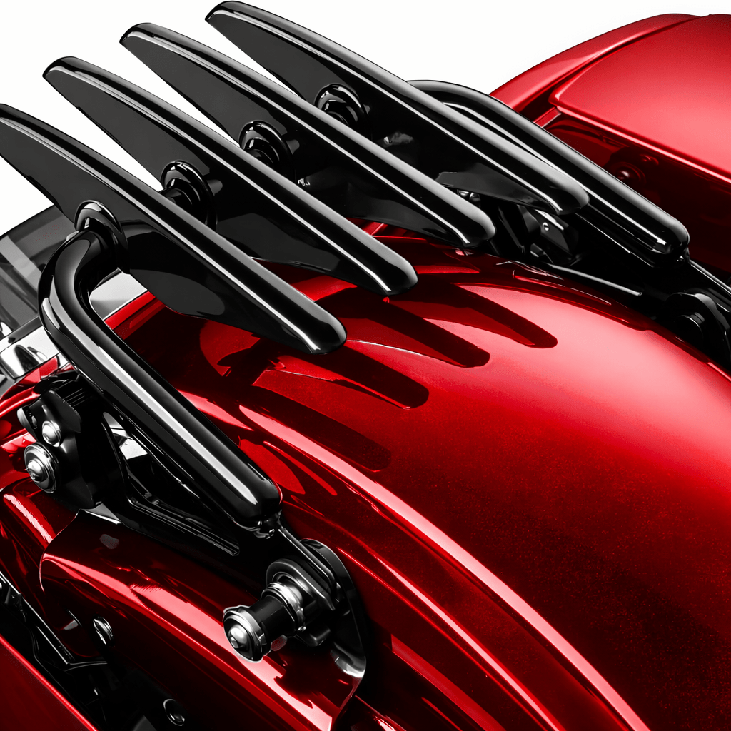 Eagle Lights Detachable Solo Luggage Rack Satin Black LR-3-B - view 2